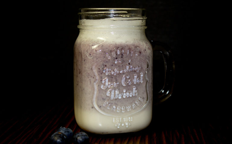 Heidelbeer Cashewmilch